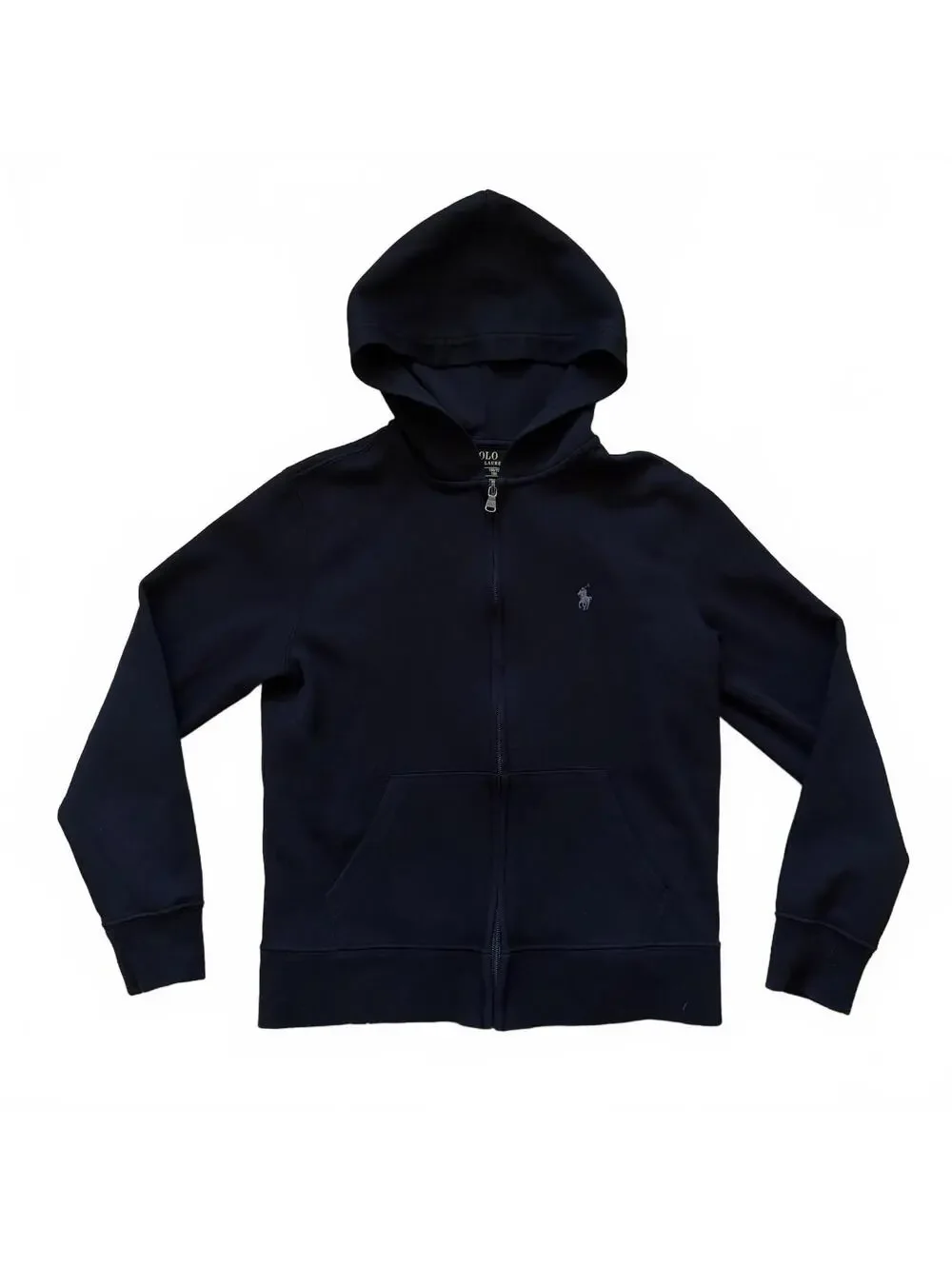 Polo Ralph Lauren Full Zip Hoodie Sweatshirt Sweater Kid Youth Boy's Size Medium